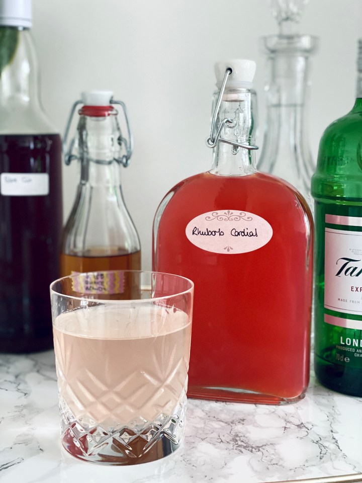 Rhubarb Cordial