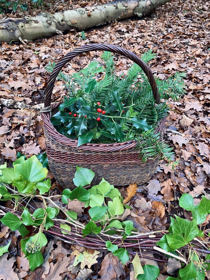 Making a Foraged&nbsp;Wreath