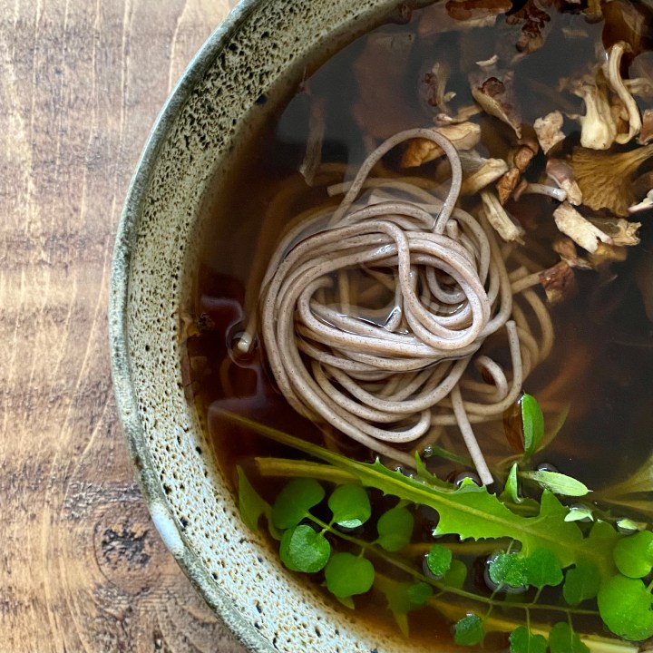 Wild Mushroom Soba